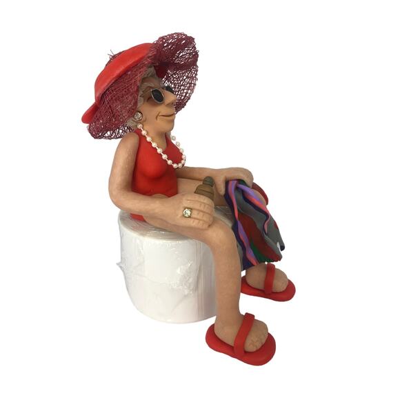 Old Lady Swim Diana Manning Figurine - Picture 2 of 6